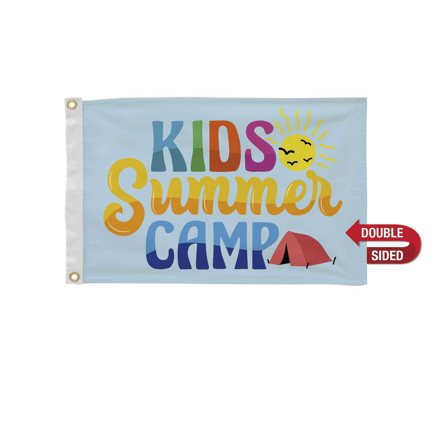 16" x 24" Polyester Flag Double-Sided