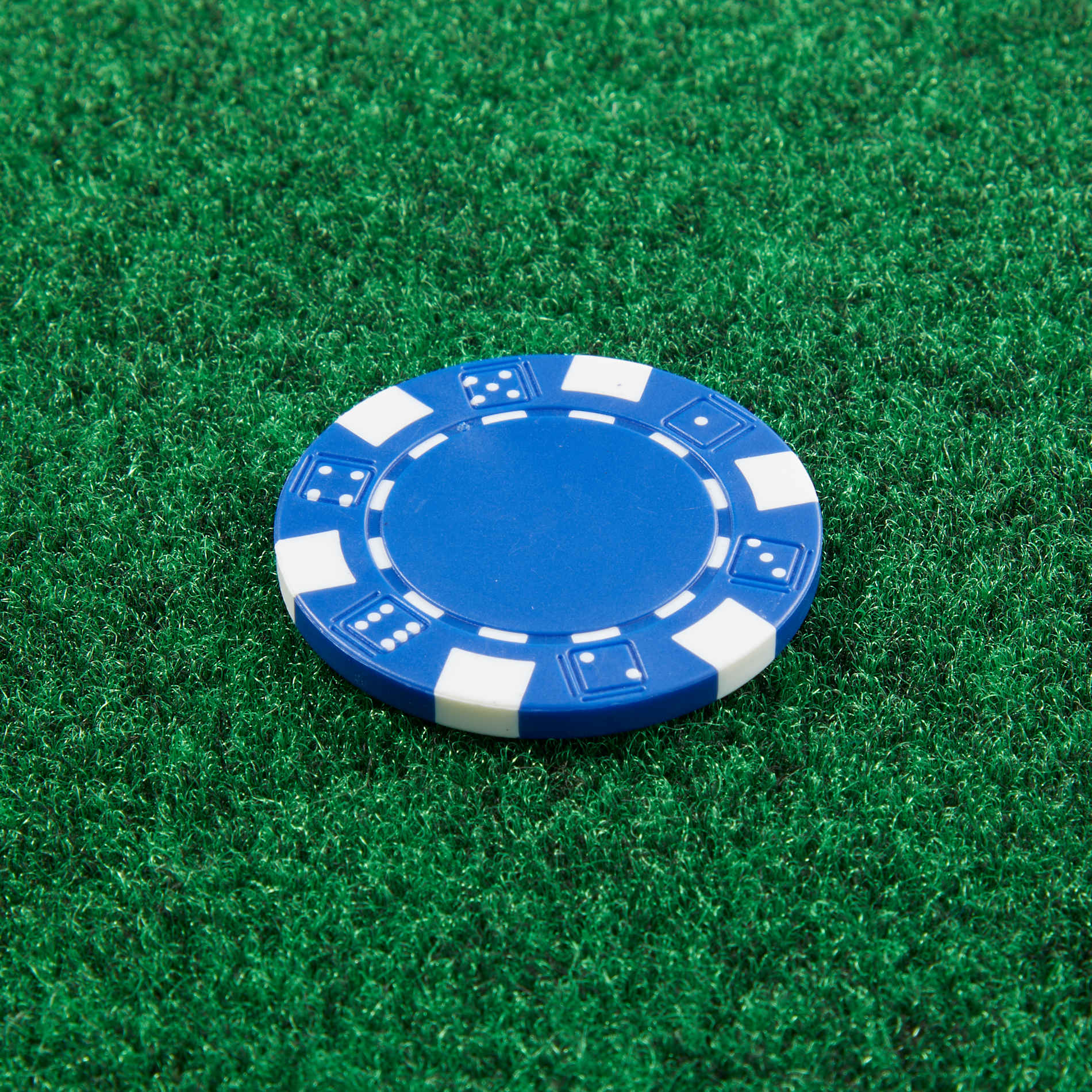 Recycled Poker Chip Ball Marker 23