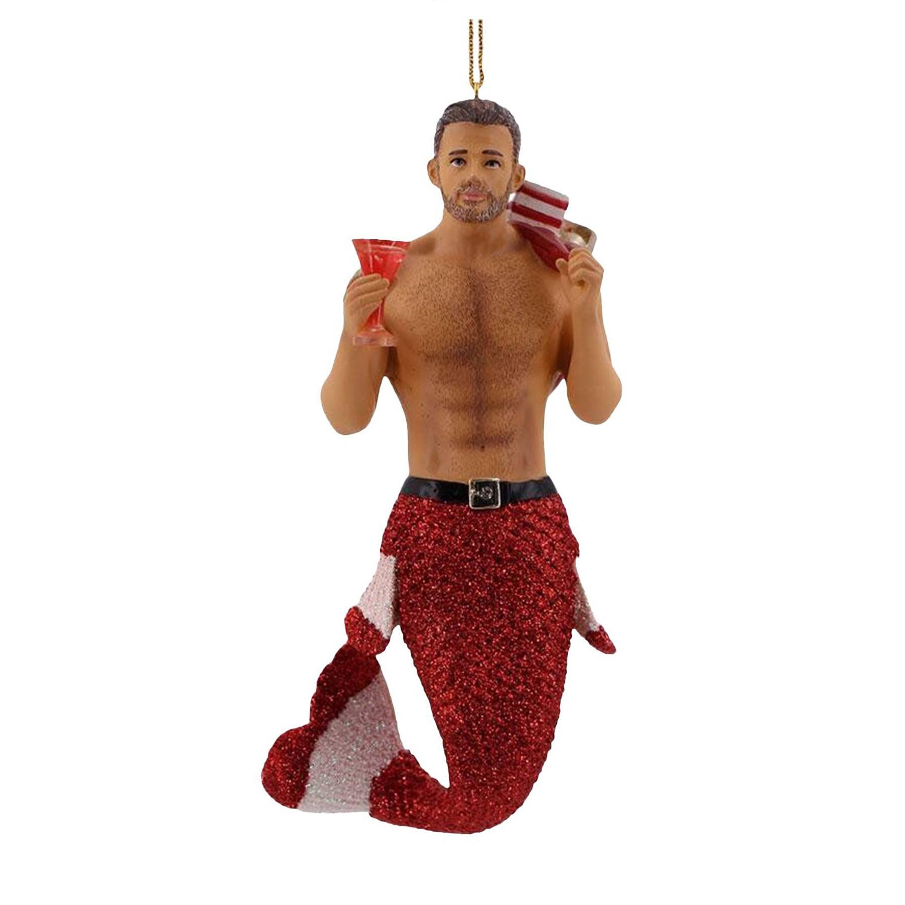 Christmas tree pendant mermaid ornament 5