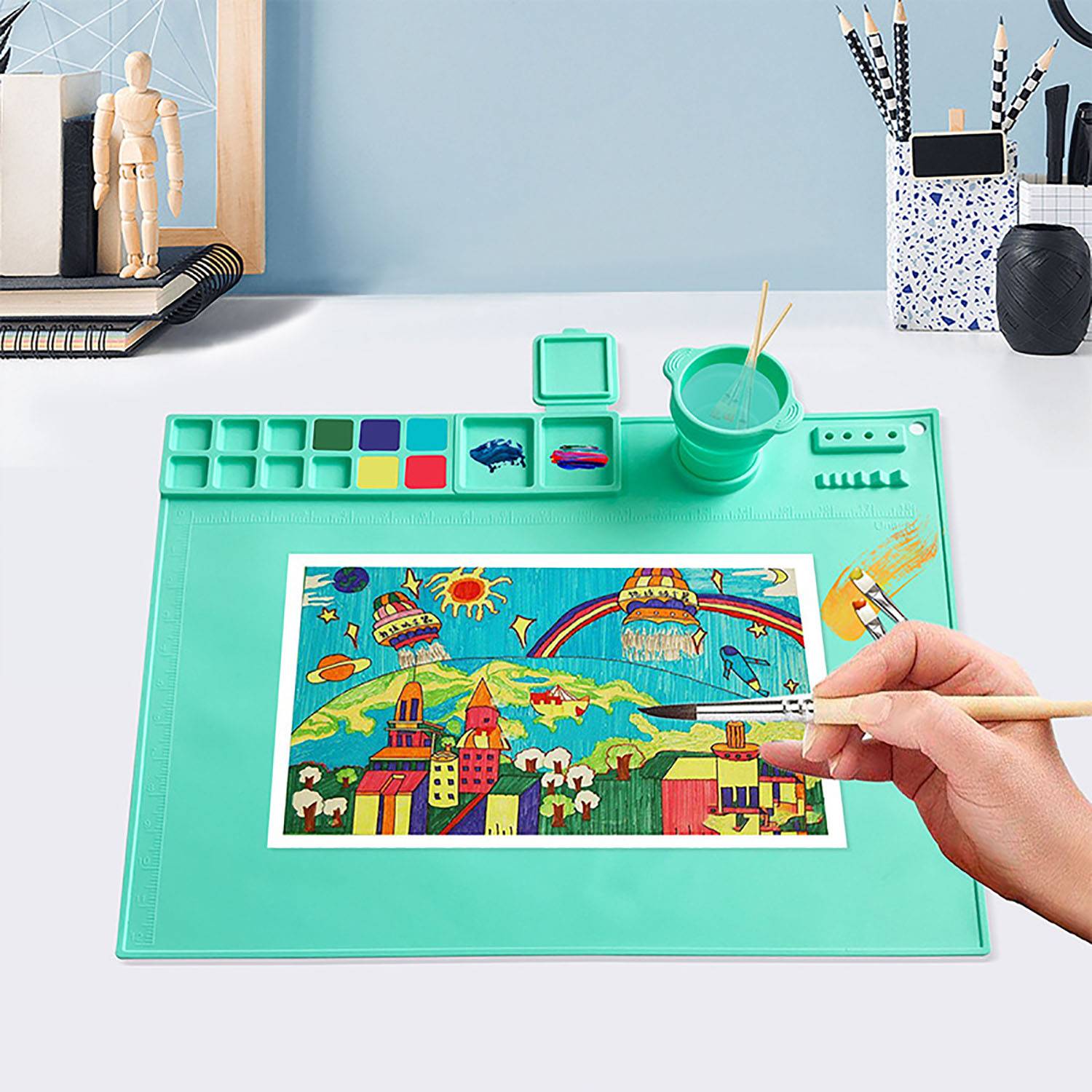 Multi Functional Silicone Painting Pad 6