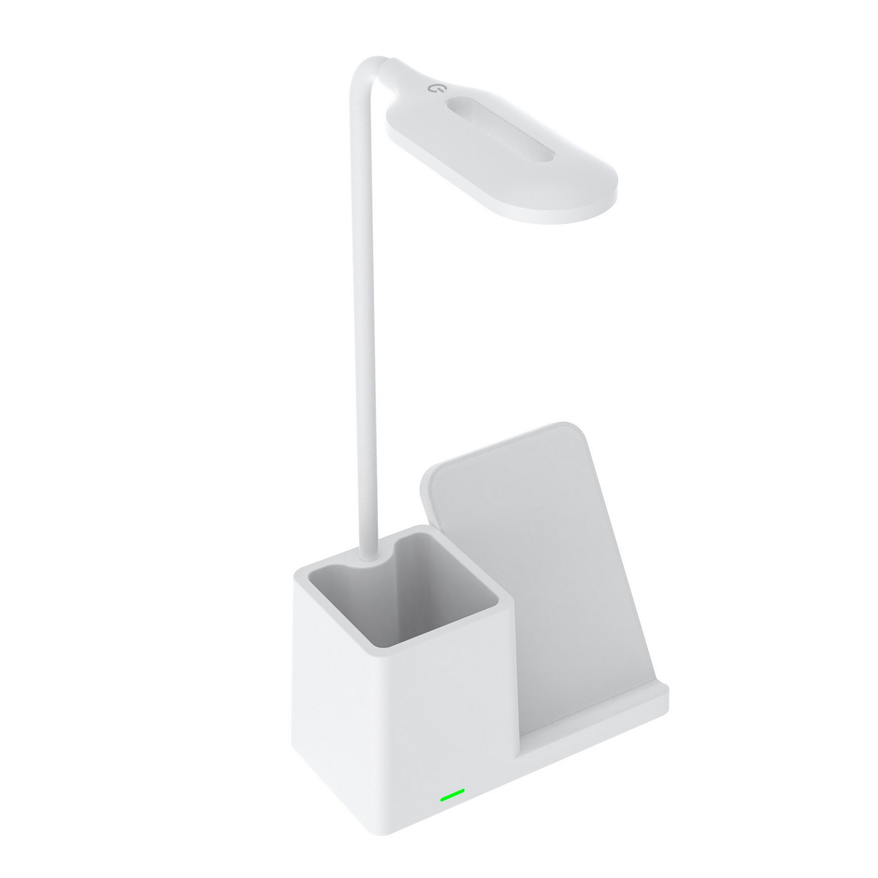 Wireless Charging Desk Lamp With Pen Holder 2