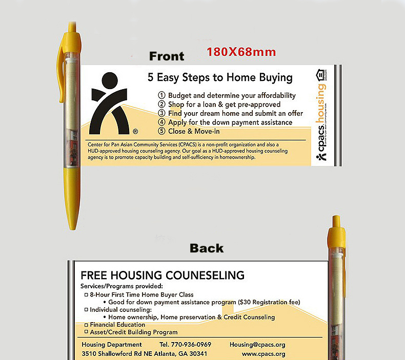 Retractable Pullout Banner Pen 8