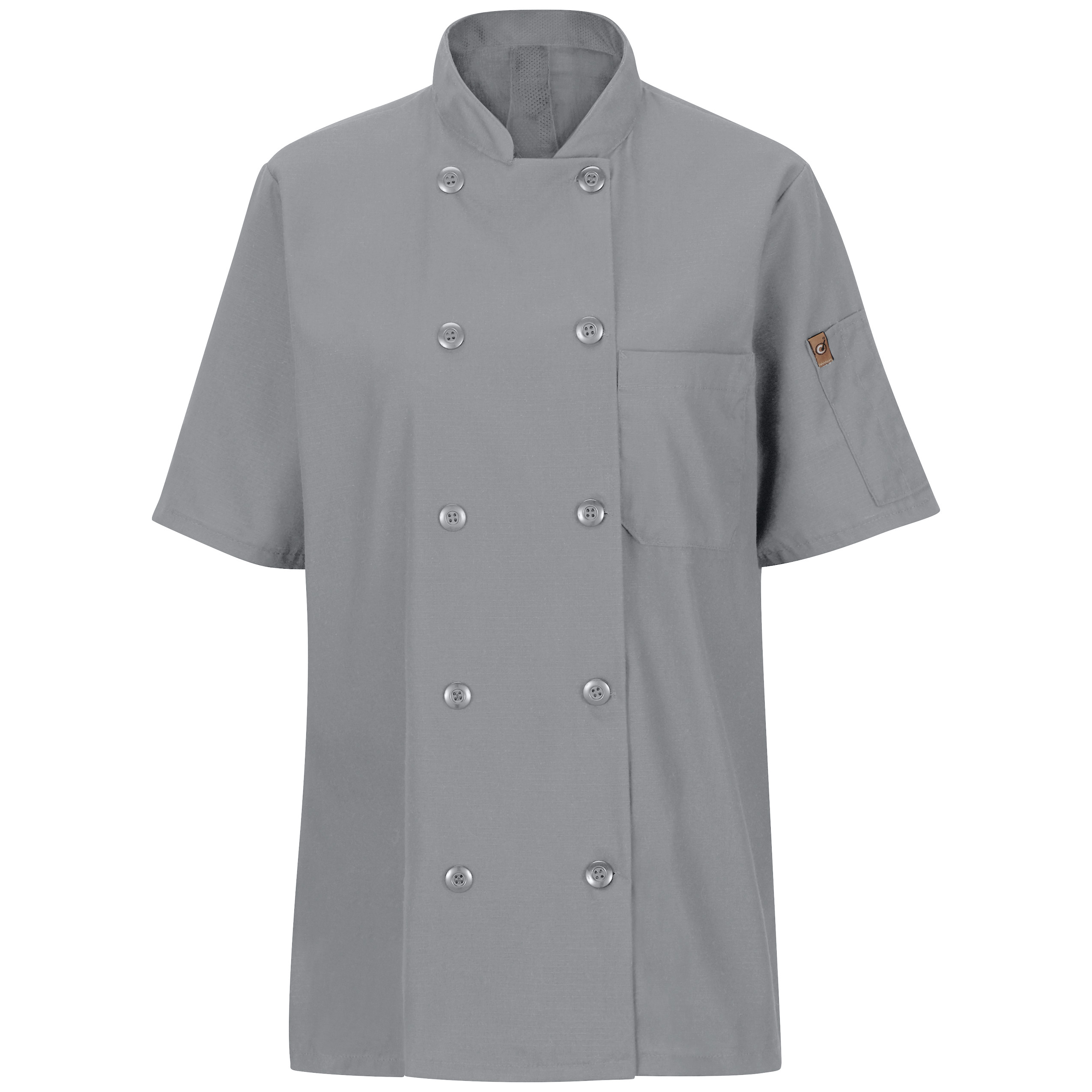 Red Kap® Women's Short Sleeve Chef Coat with OilBlok + MIMIX® 5