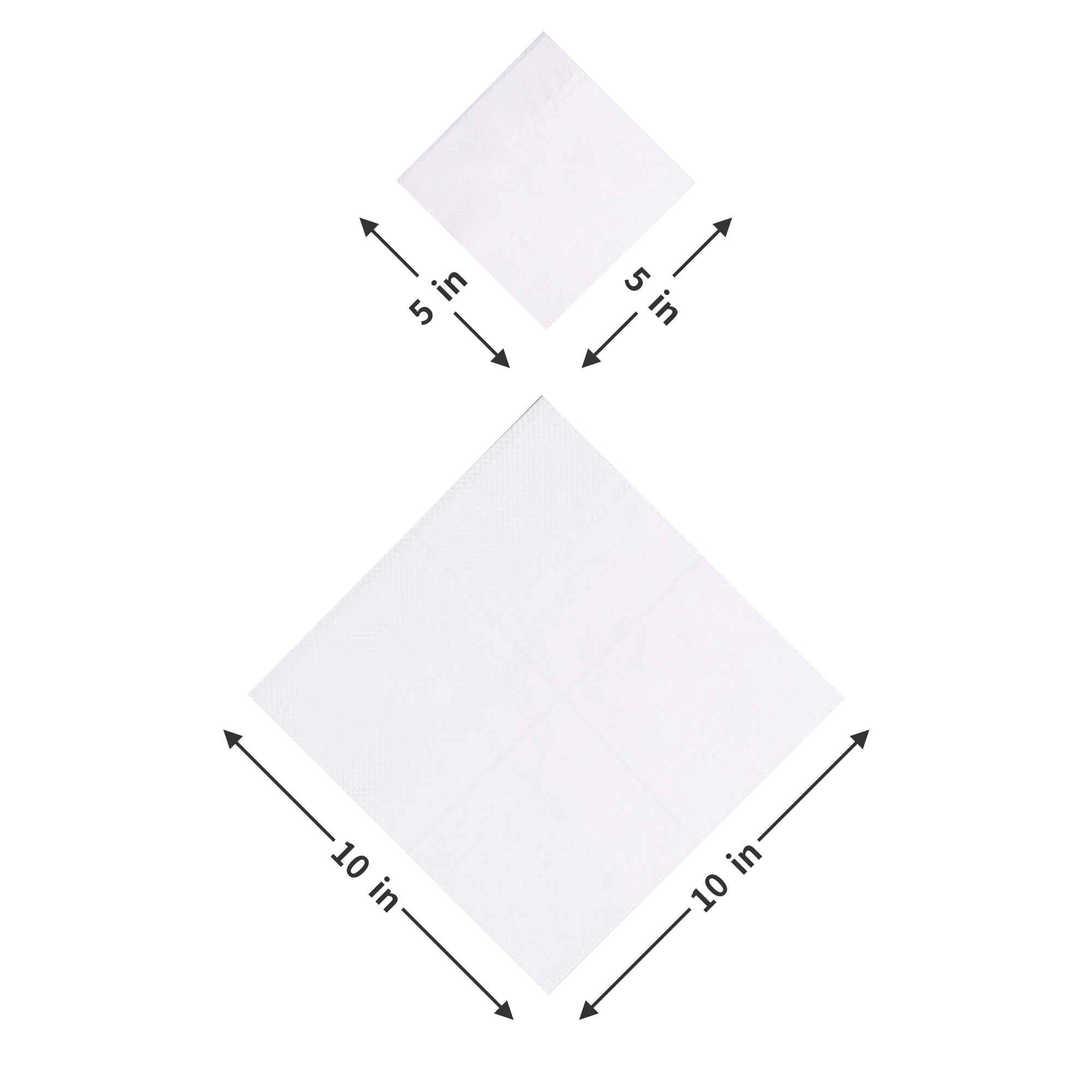 Premium 10" Double-Ply Branded Dinner Napkin 1