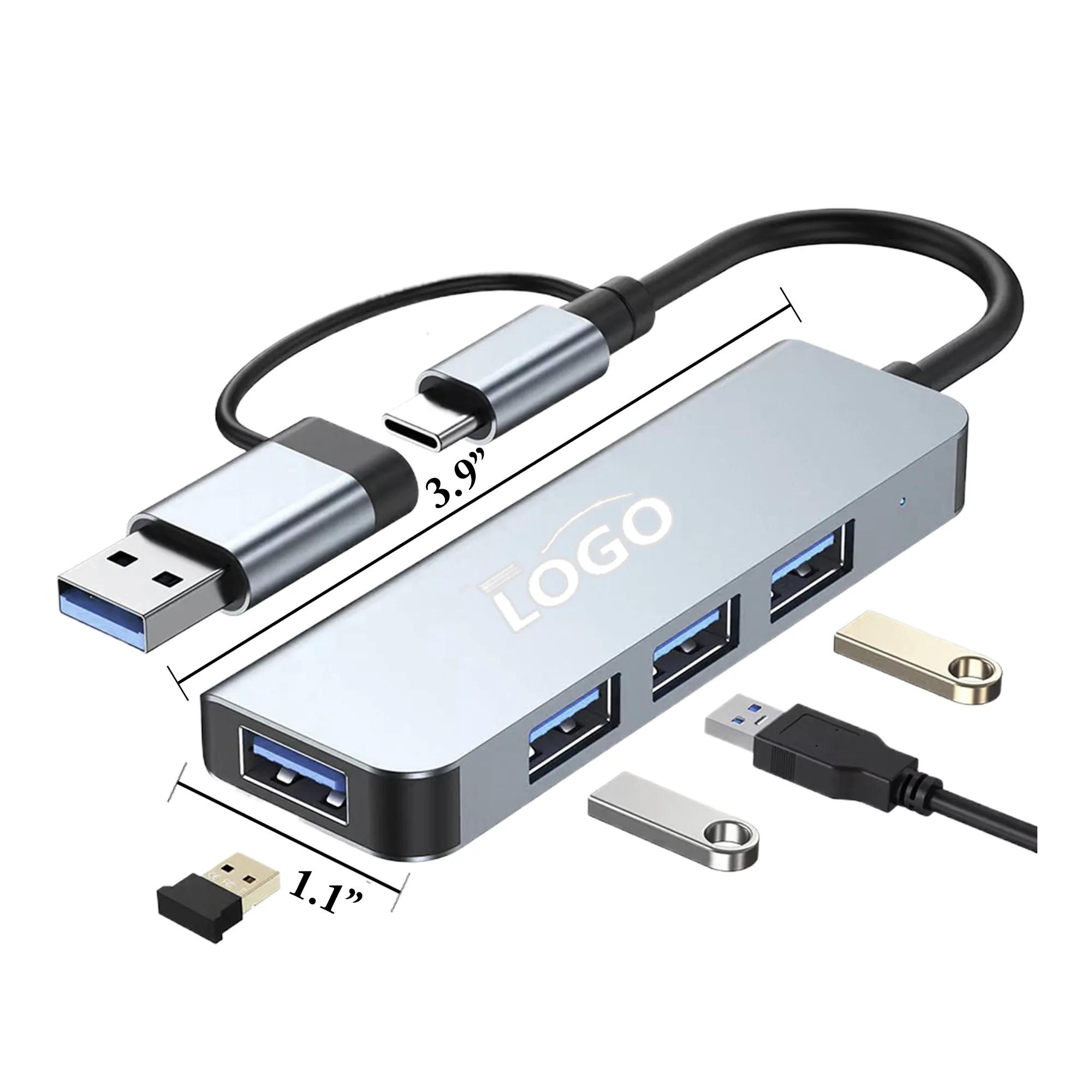 MOQ50 USB C Multi Model Computer Hub Extension 5