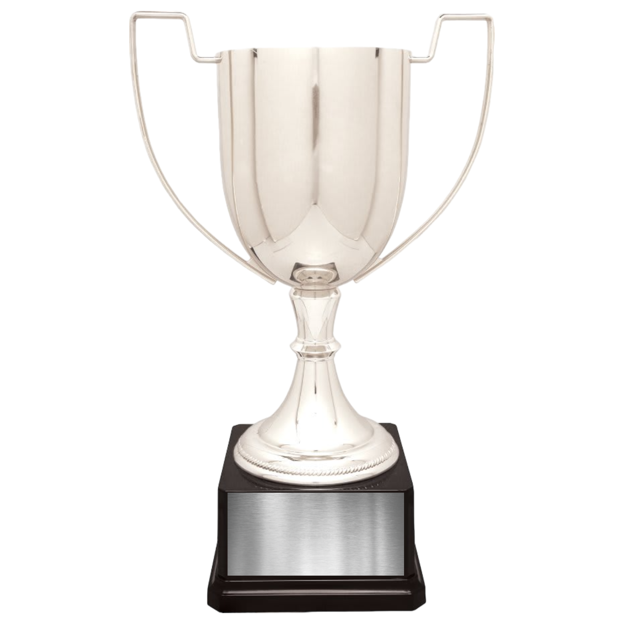 14 1/4" Completed Zinc Cup Trophy on Plastic Base 4
