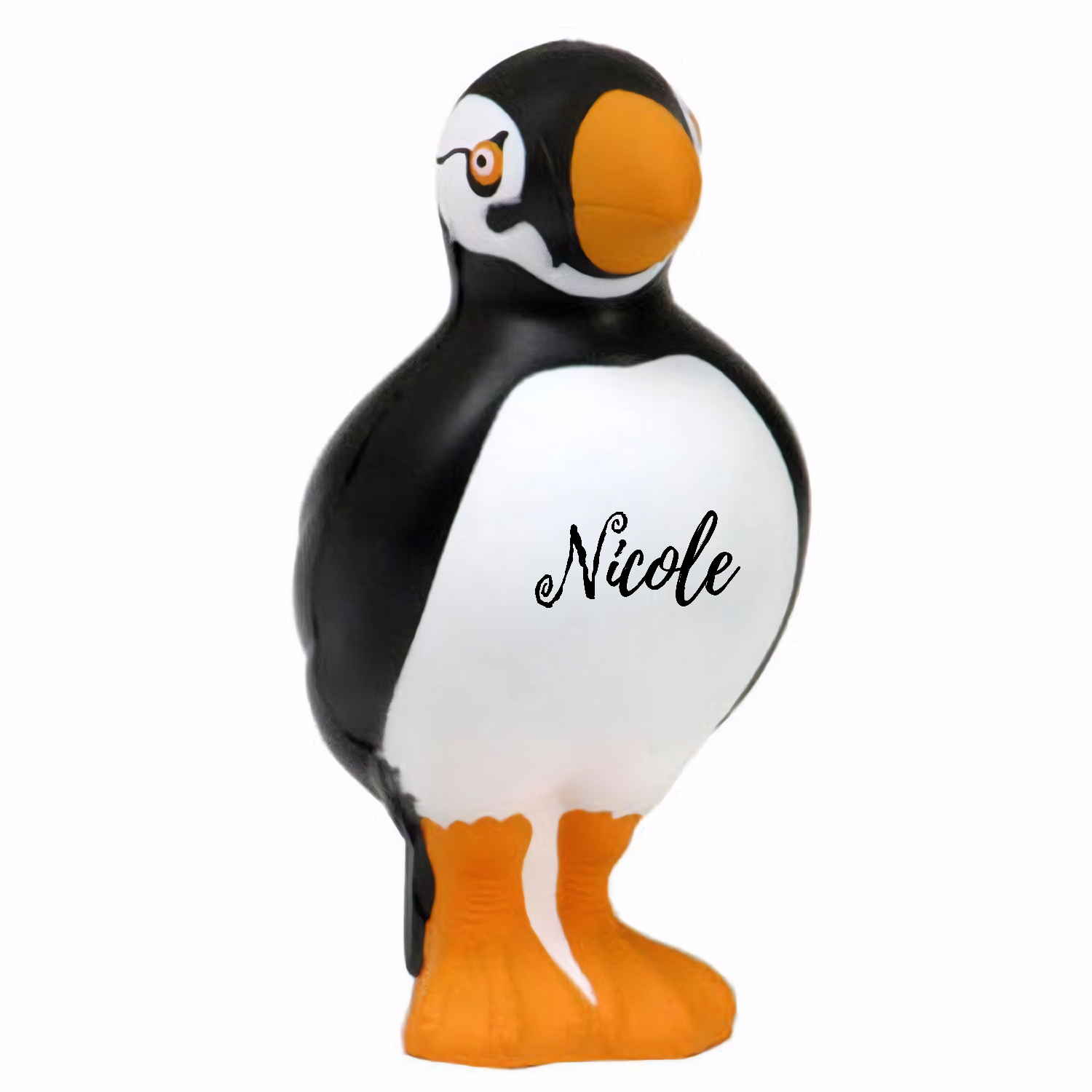 Squeezing PU Foam Puffin Shaped Stress Relief Toy