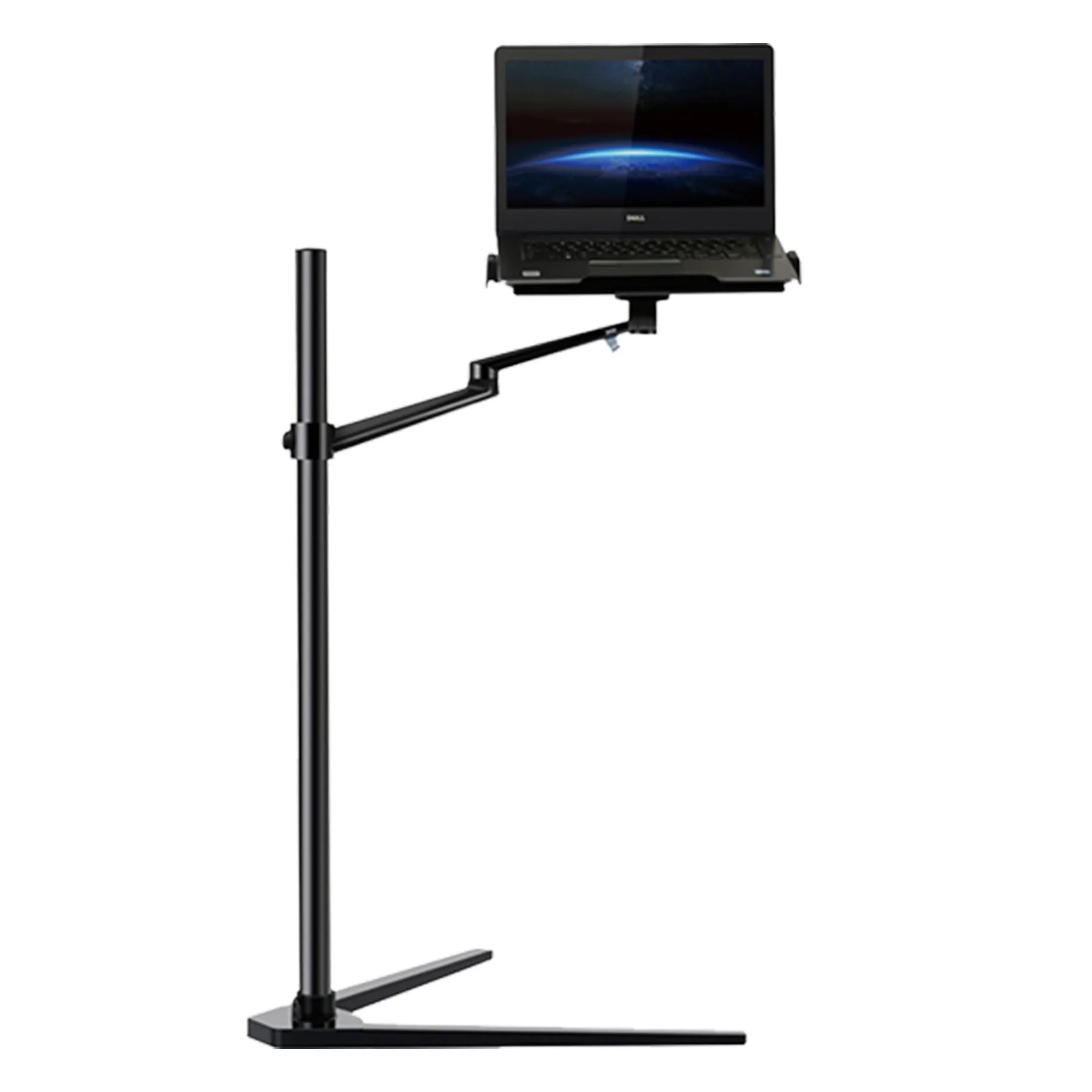 Floor Arm Mount Stand For Laptop & Cellphone 2