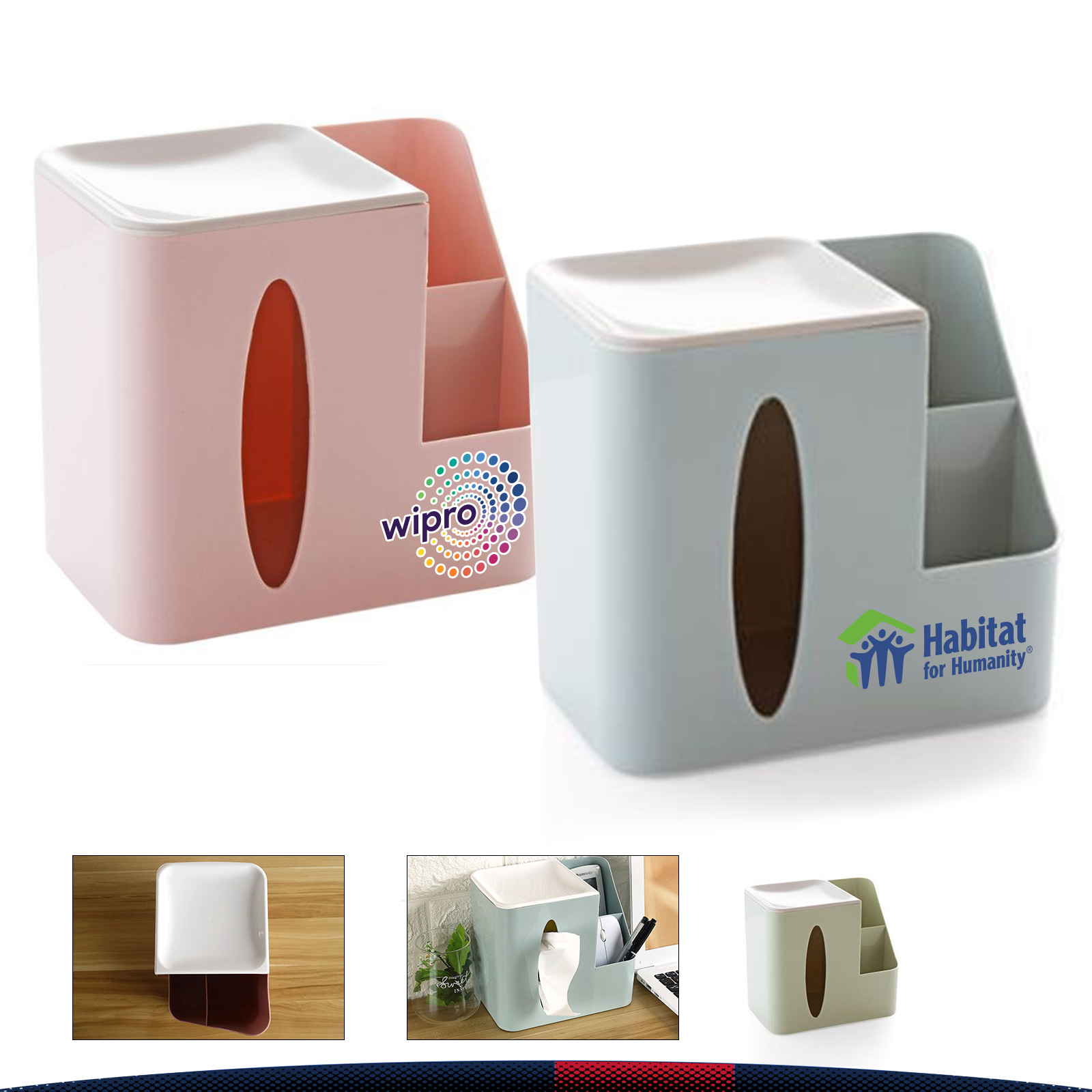Multi-Functional Tissue Box 2