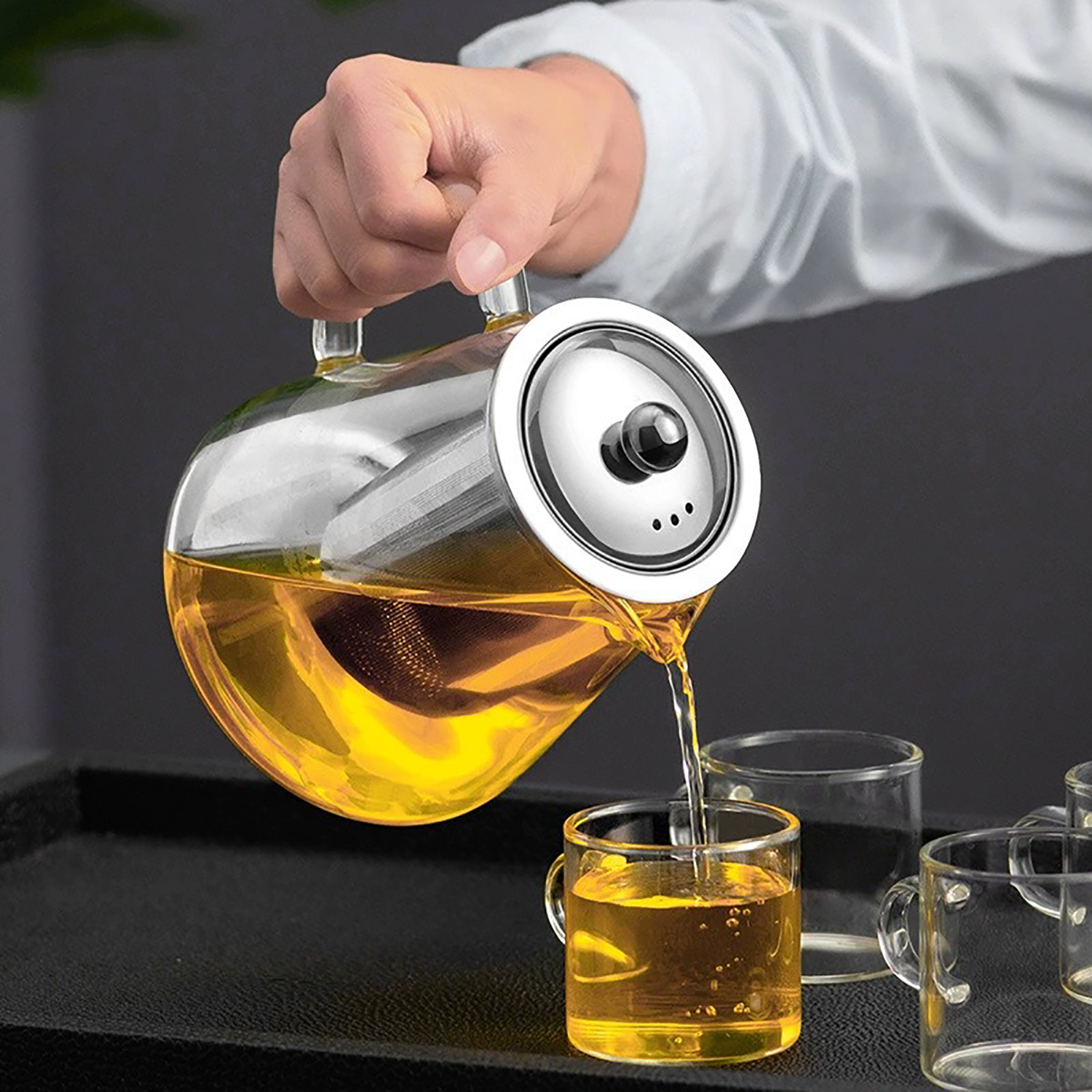 25oz Glass Teapot 10