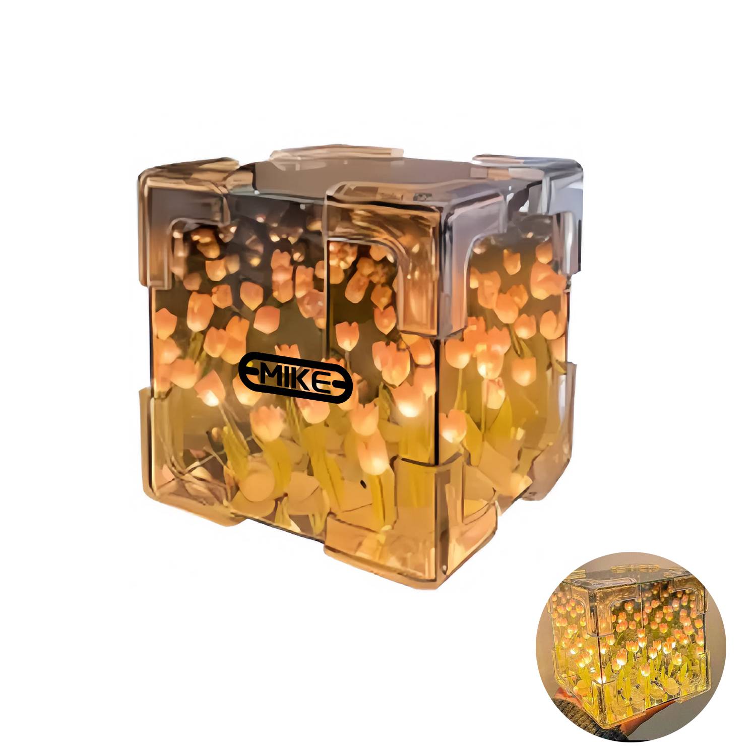 Beautiful desktop ornaments DIY night light 1
