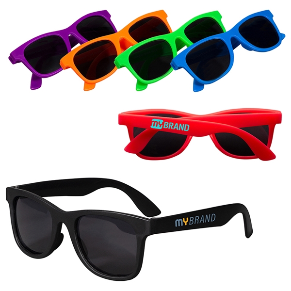 Youth Single-Tone Matte Sunglasses 3