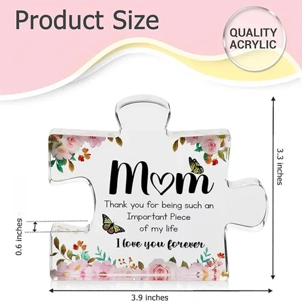 Acrylic Blessing Gift - Irregular Pattern Design 2