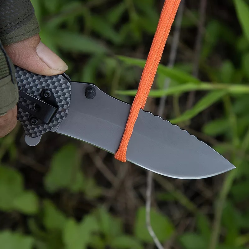 ApexBlade - Oliver Wood Folding Pocket Knife With Stainless Steel Blade Full Color Optional 9