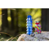 Zigoo Silicone Collapsible Bottle 18oz - Tie Dye 67