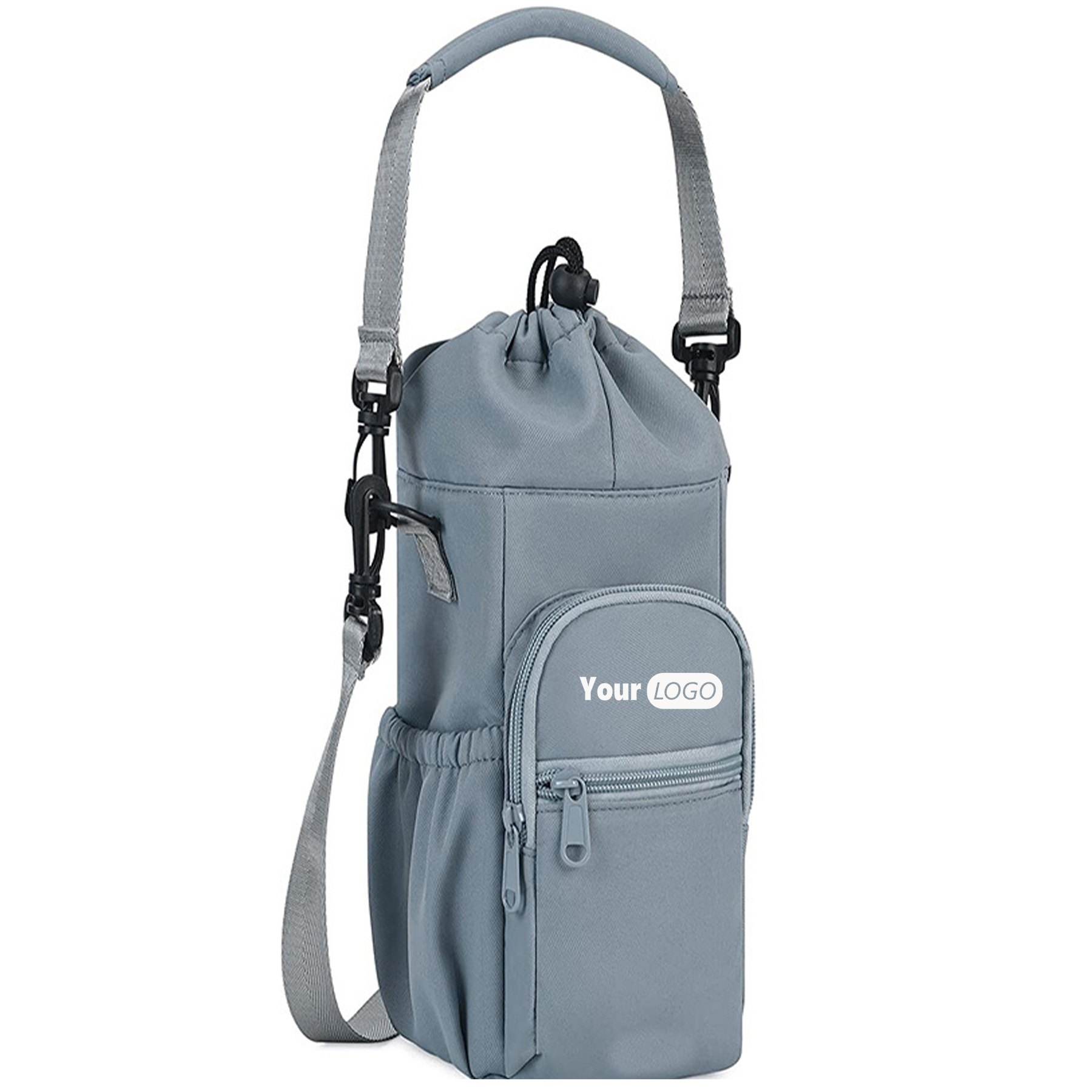 Canvas Portable Water Bottle Insulation Bag 5