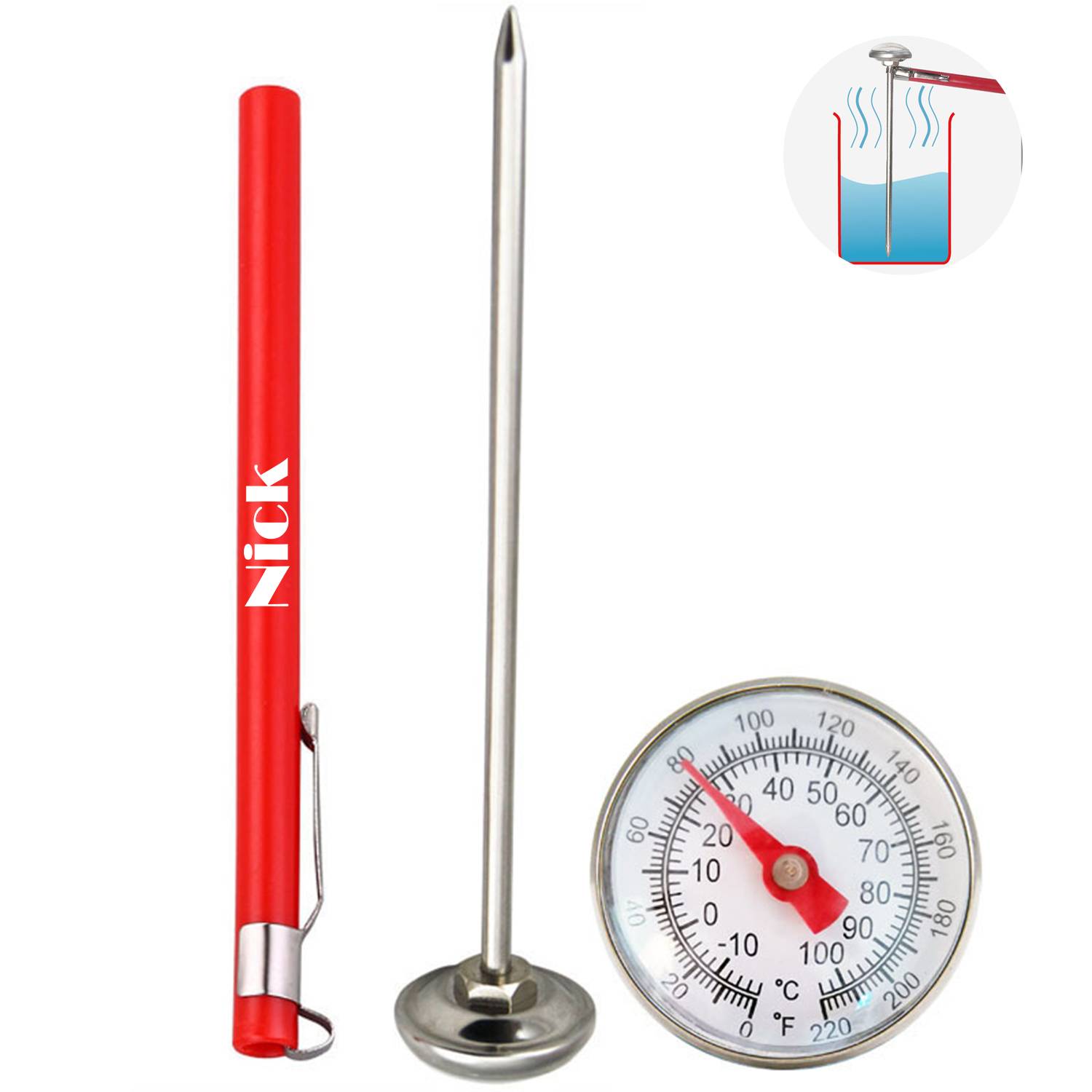 Metal Food Thermometer Probe 3