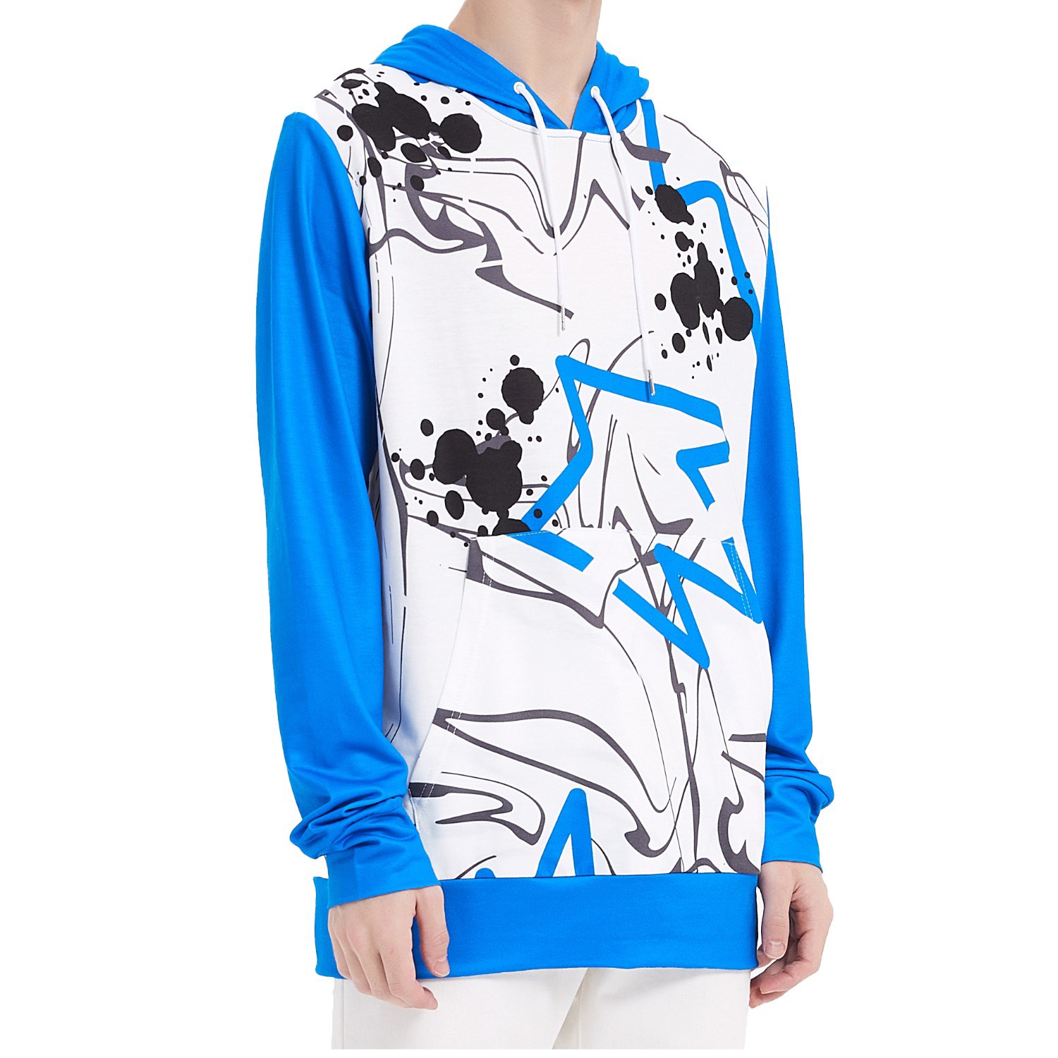 250G Fleece Men's Pullover Hoodies w/ 2 Pockets, Creaseproof 1
