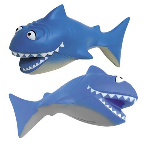 Squeeze Cartoon Shark Stress Reliever 2