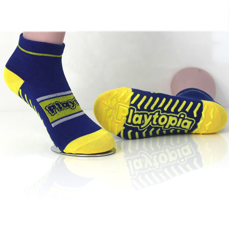 Anti Slip Grip Crew Socks 9