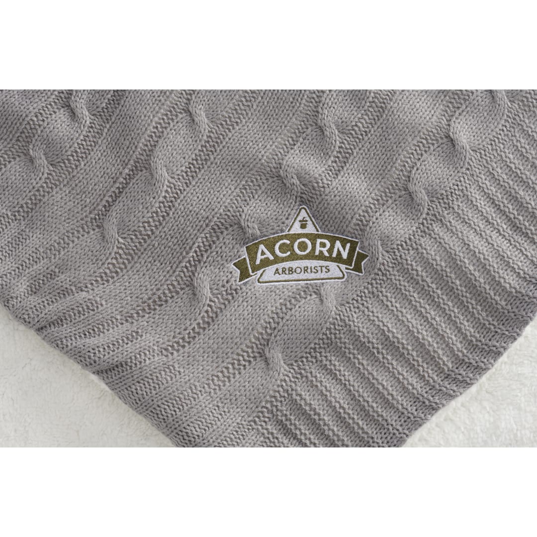 Field & Co.® Cable Knit Sherpa Blanket 79