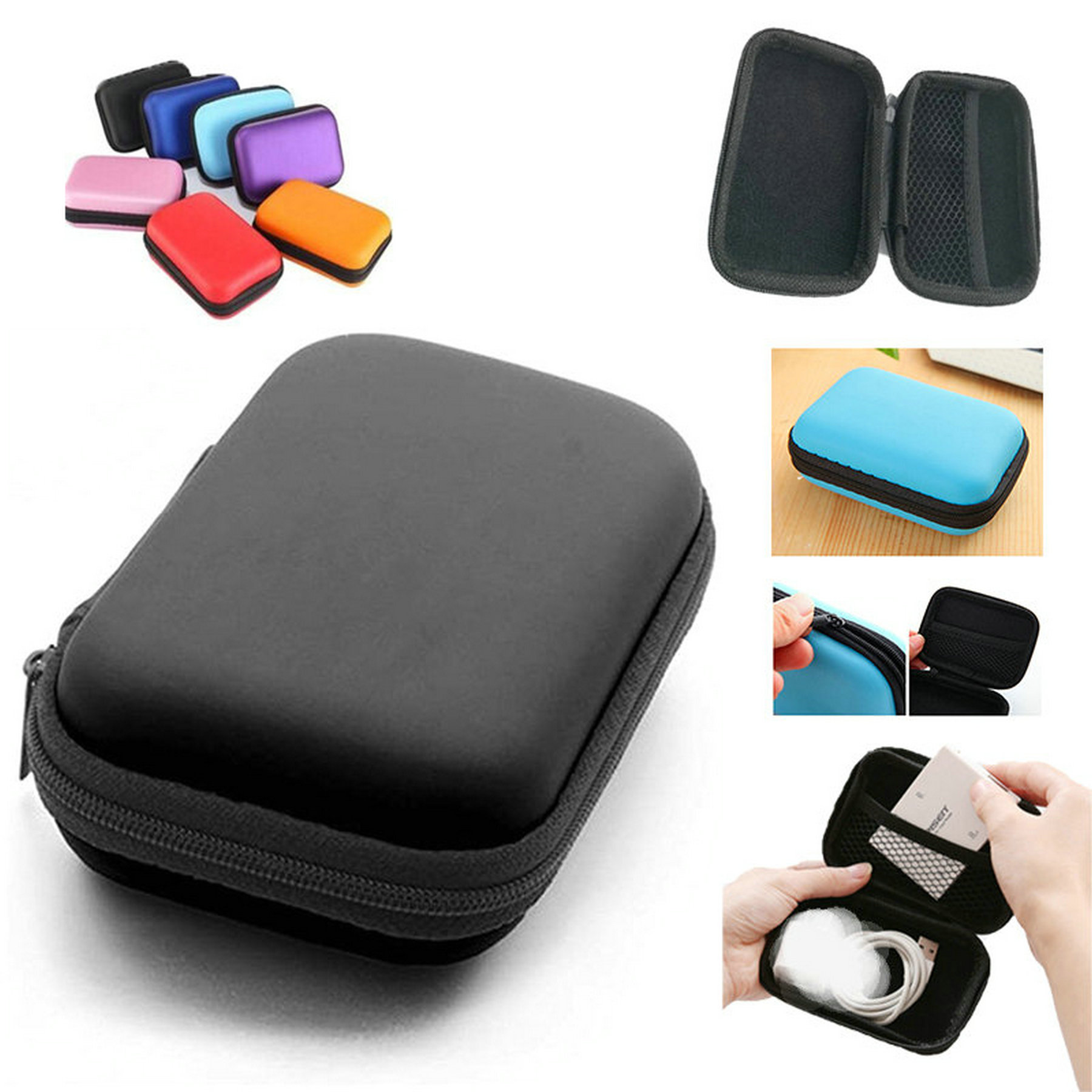 EVA Earphone Storage Box 1