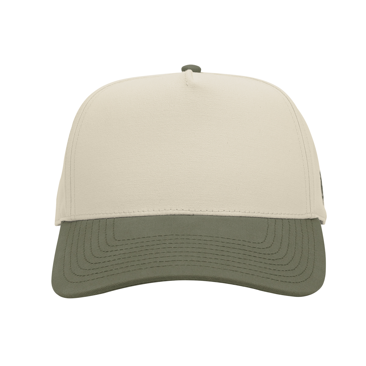Branded Bills 33510 Bare Curved Two-Tone Canvas Cap 10