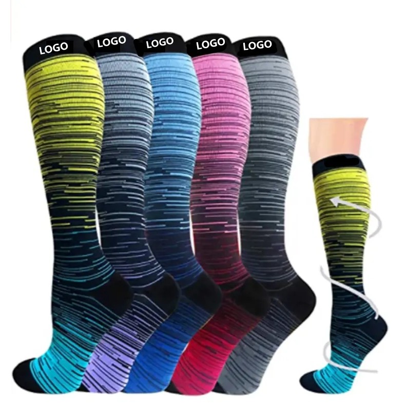 Compression Socks for Women&Men 20-30mmhg Knee High Socks 6