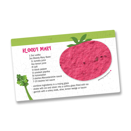 Seed Paper Shape Recipe Card 3