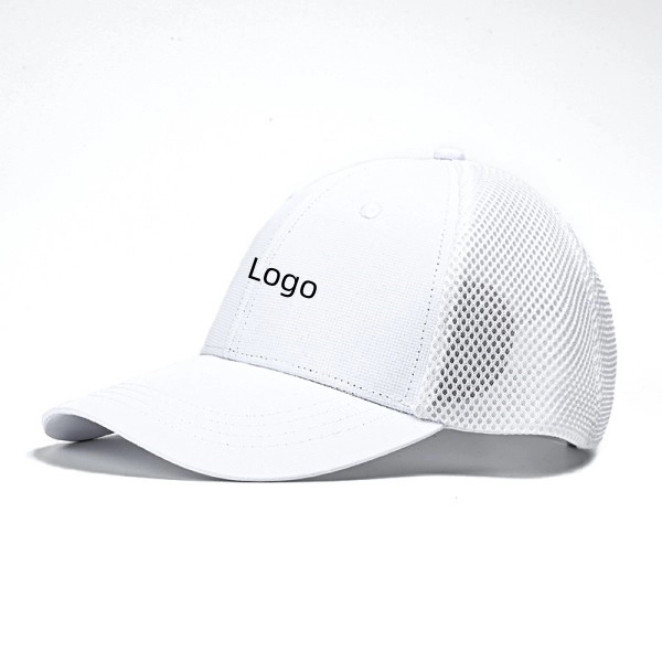 6 PANEL COTTON TWILL MESH BACK CAP 4
