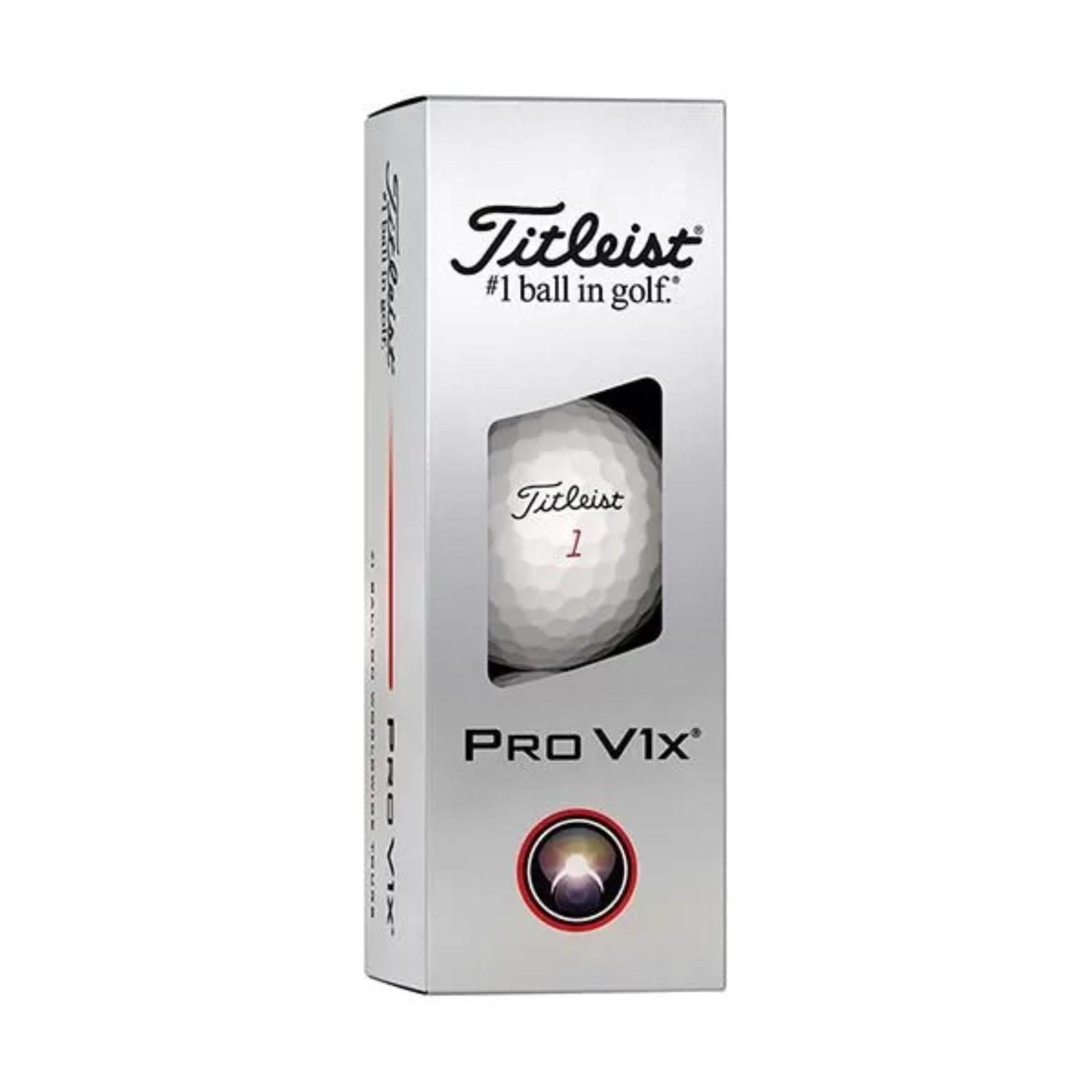 Titleist Pro V1x Golf Balls with Custom Imprints 3