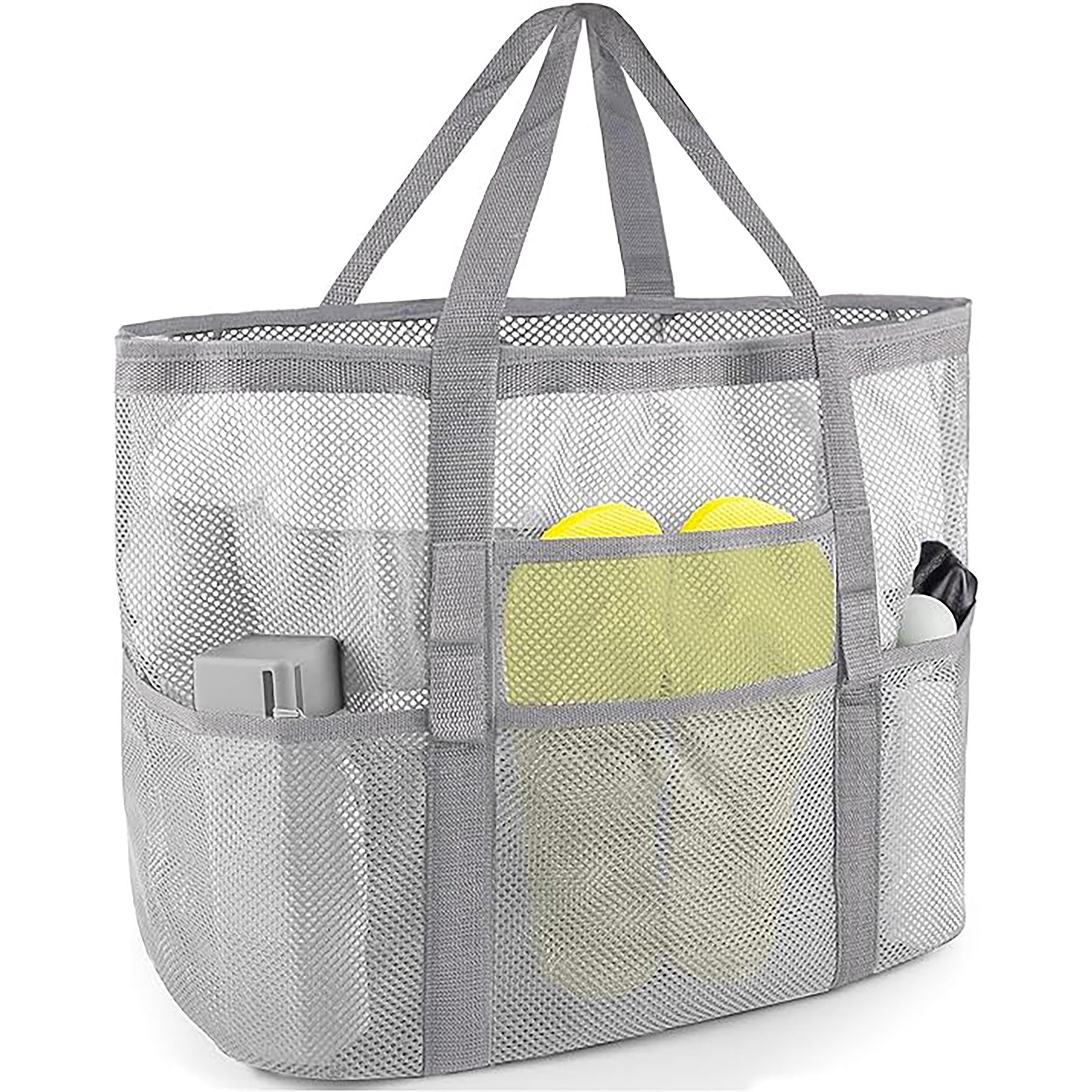 Large Capacity Beach Mesh Tote Bag 4