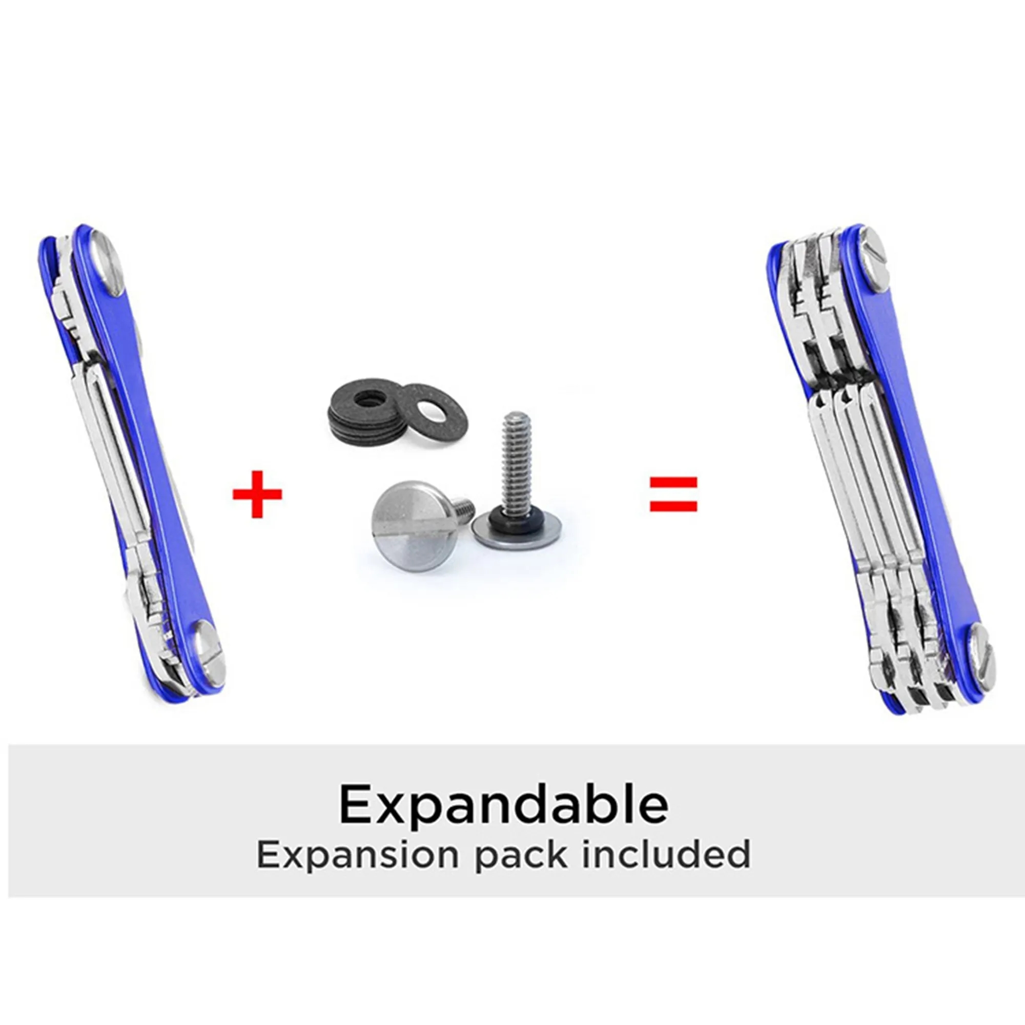 Compact Key Organizer Keychain Clip 2