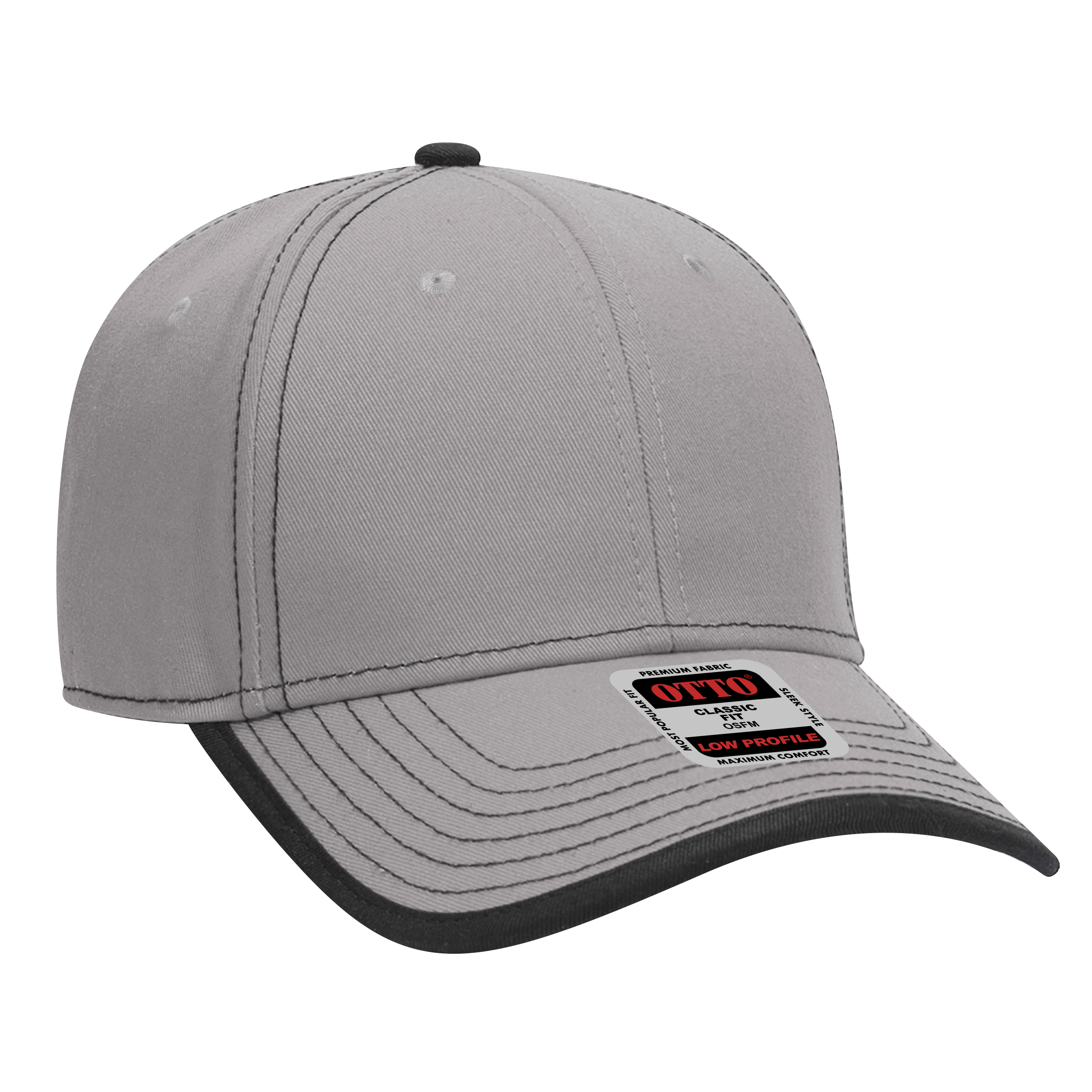 OTTO CAP® 6 Panel Low Profile Baseball Cap 19