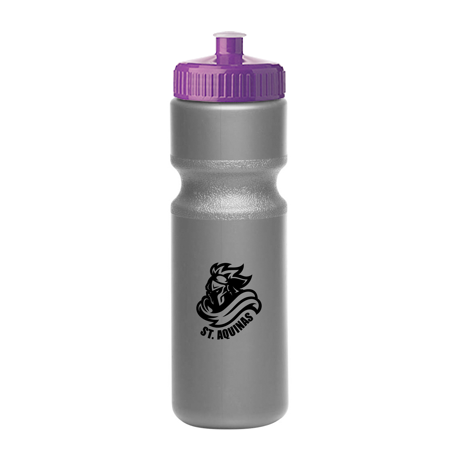 28 oz. Push-Cap Plastic Water Bottle (1 Color Imprint) 11