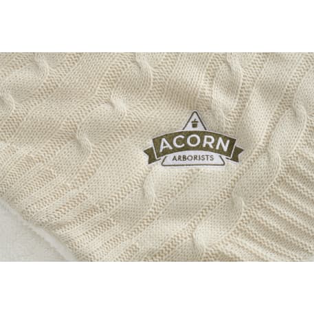 Field & Co.® Cable Knit Sherpa Blanket 83