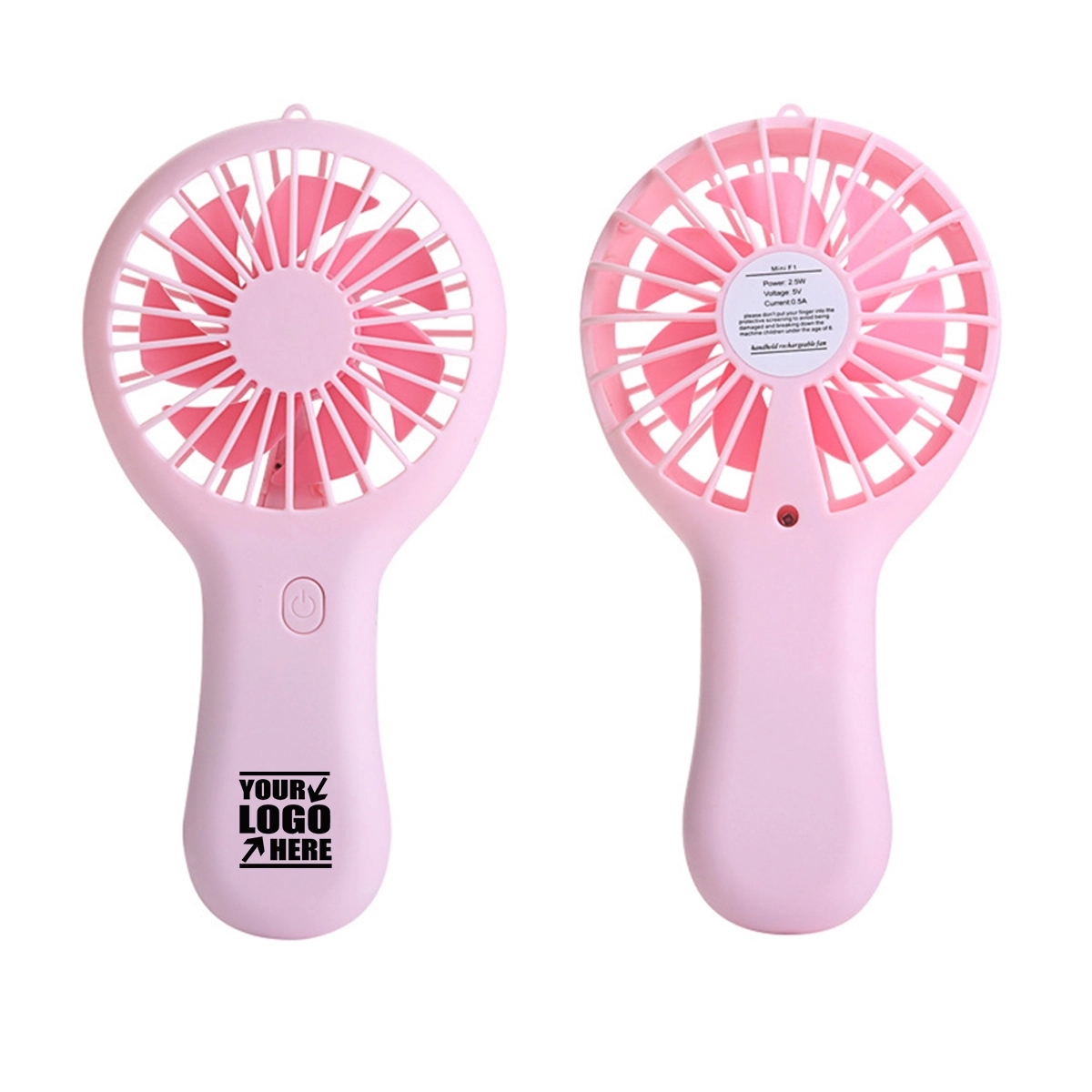 Mini Handle Portable Battery Powerful Fans 2