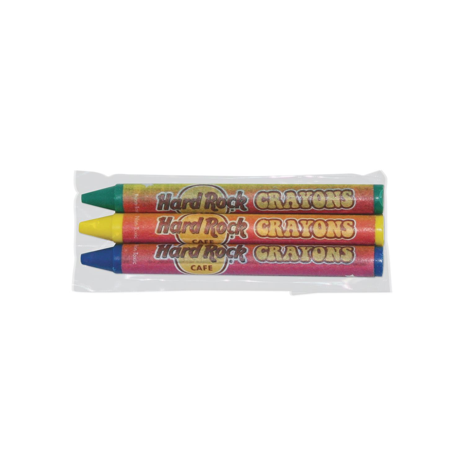 3 Pack Custom Crayons in Cello Wrapper 3