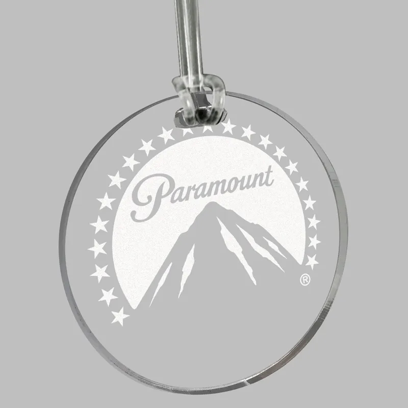 Custom Acrylic Laser Etched Bag Tag 9