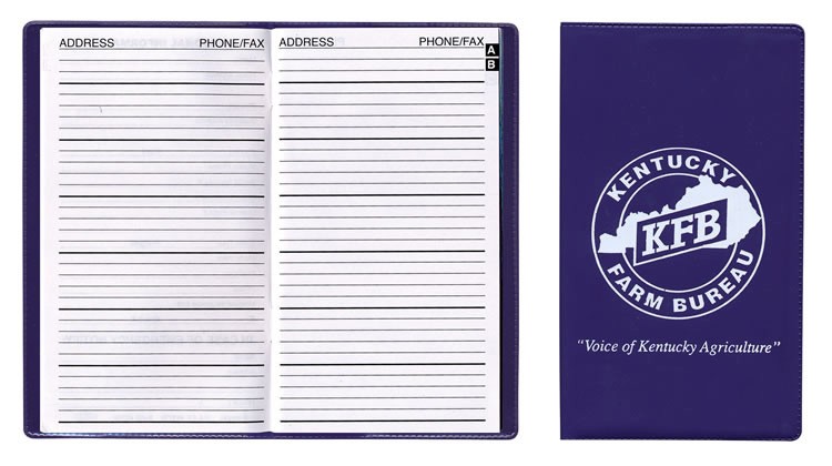 Standard Vinyl Address Book 8