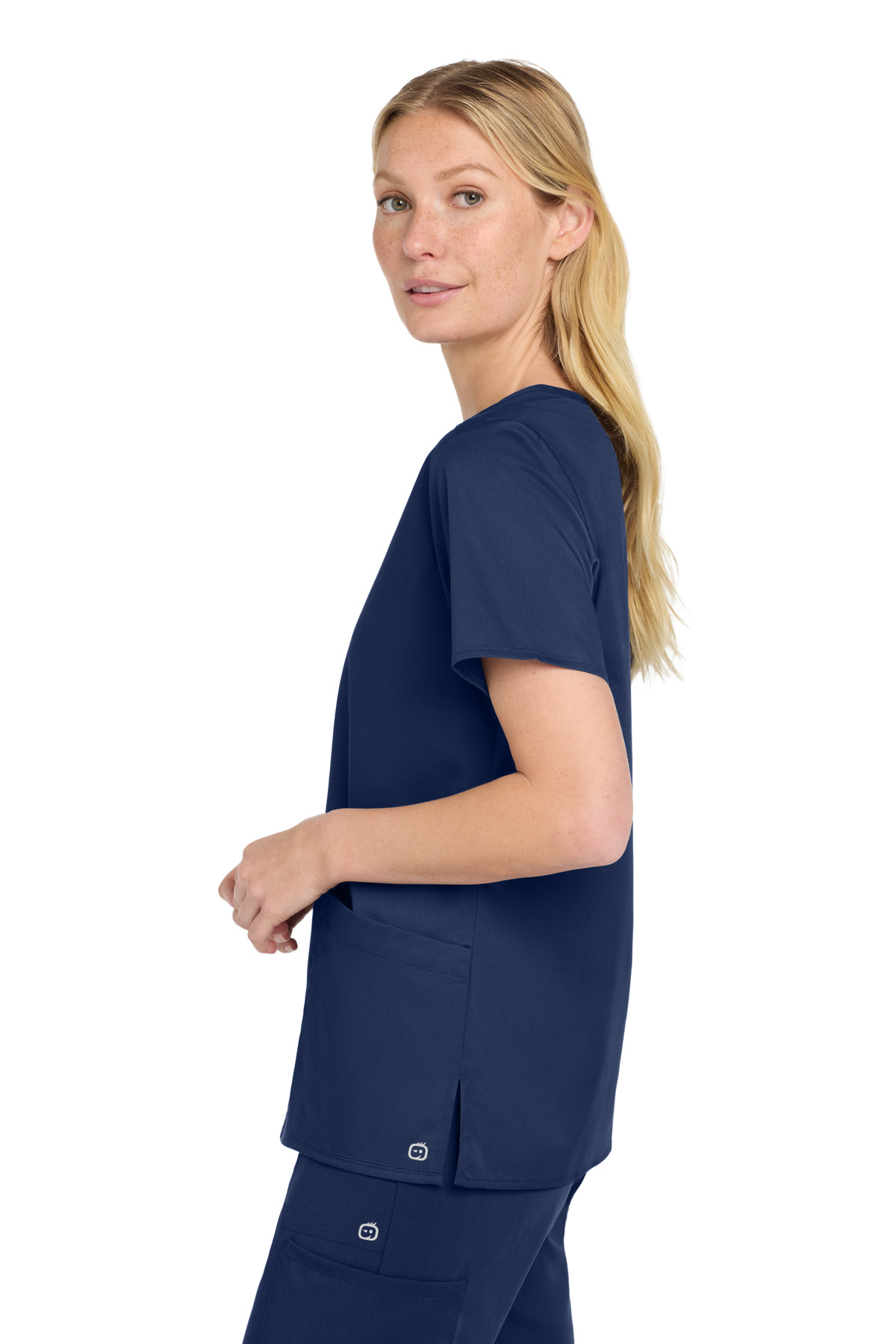 Wink® Women's WorkFlex Mock Wrap Top 6