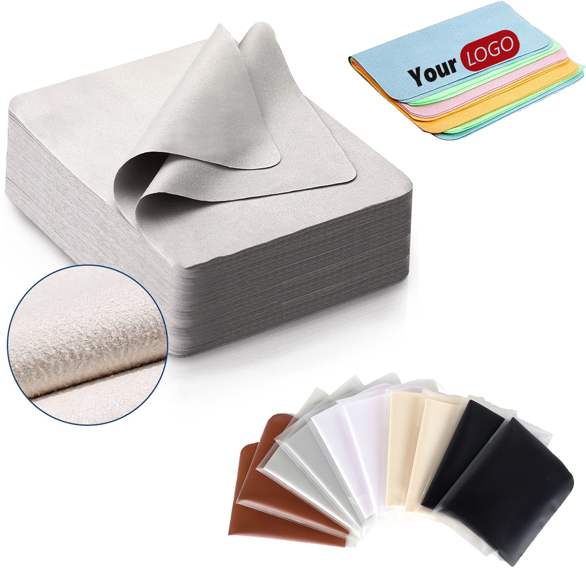 Microfiber Suede Eyeglass Cleaning Cloth 2