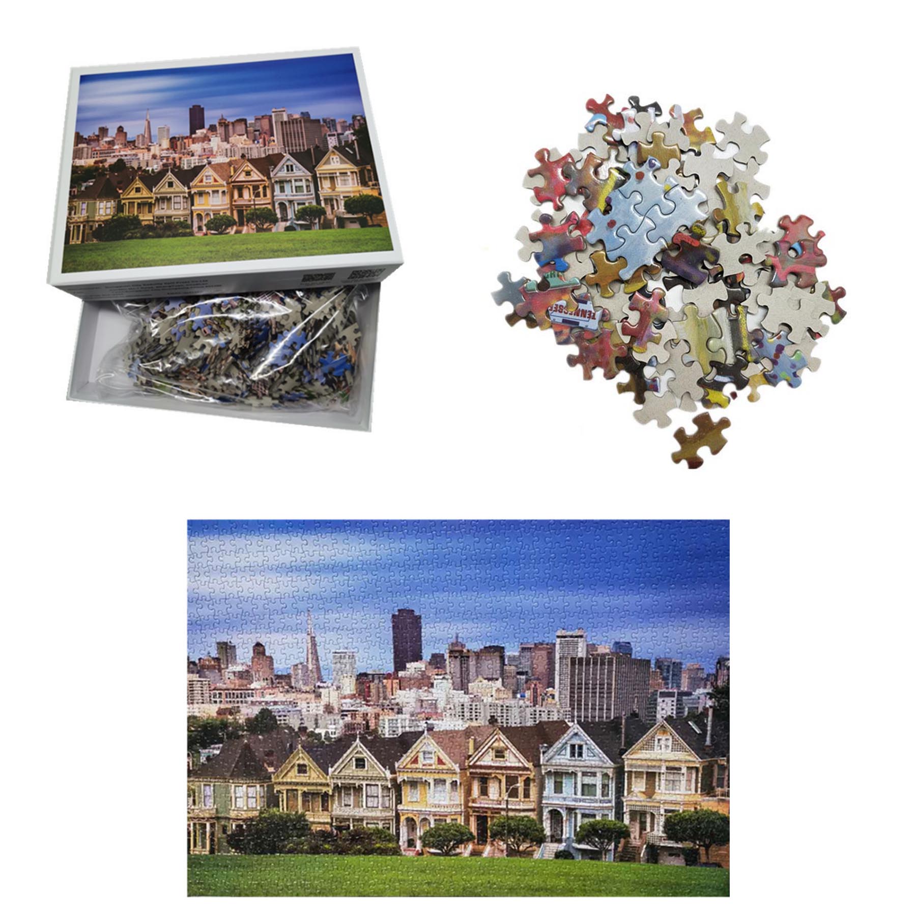 1000 Piece Custom Printed Puzzle and Box 2