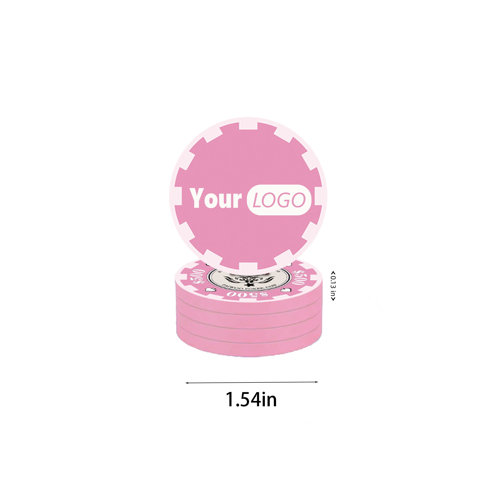 MOQ50 Full Color Ceramic Poker Chips 2