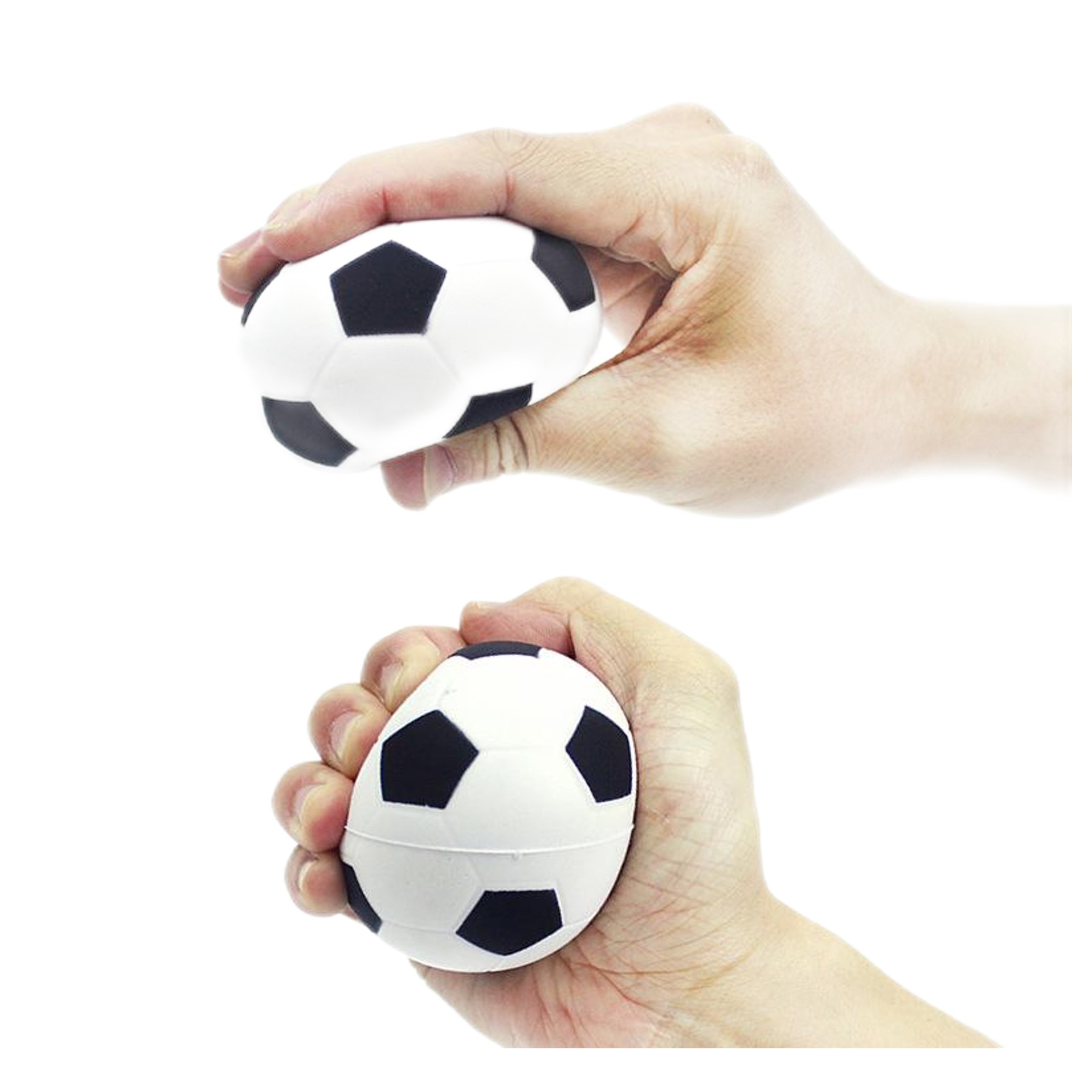 Football Shaped Foam Stress Reliever Ball (direct import) 5