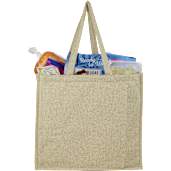 4oz Recycled Cotton Shopper Tote with Laminated 60