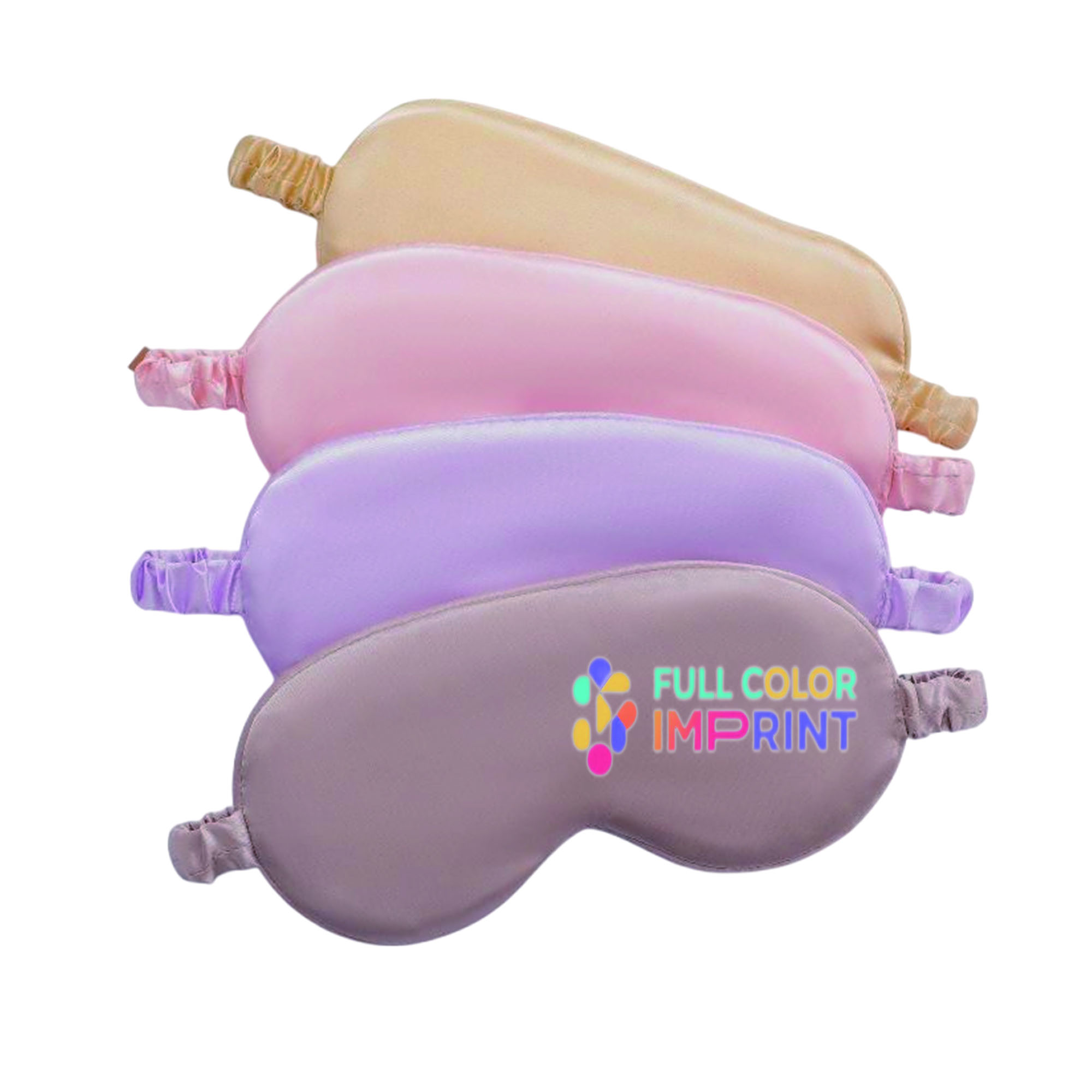 MOQ 50 Comfortable Sleep Eye Mask Full Color 4