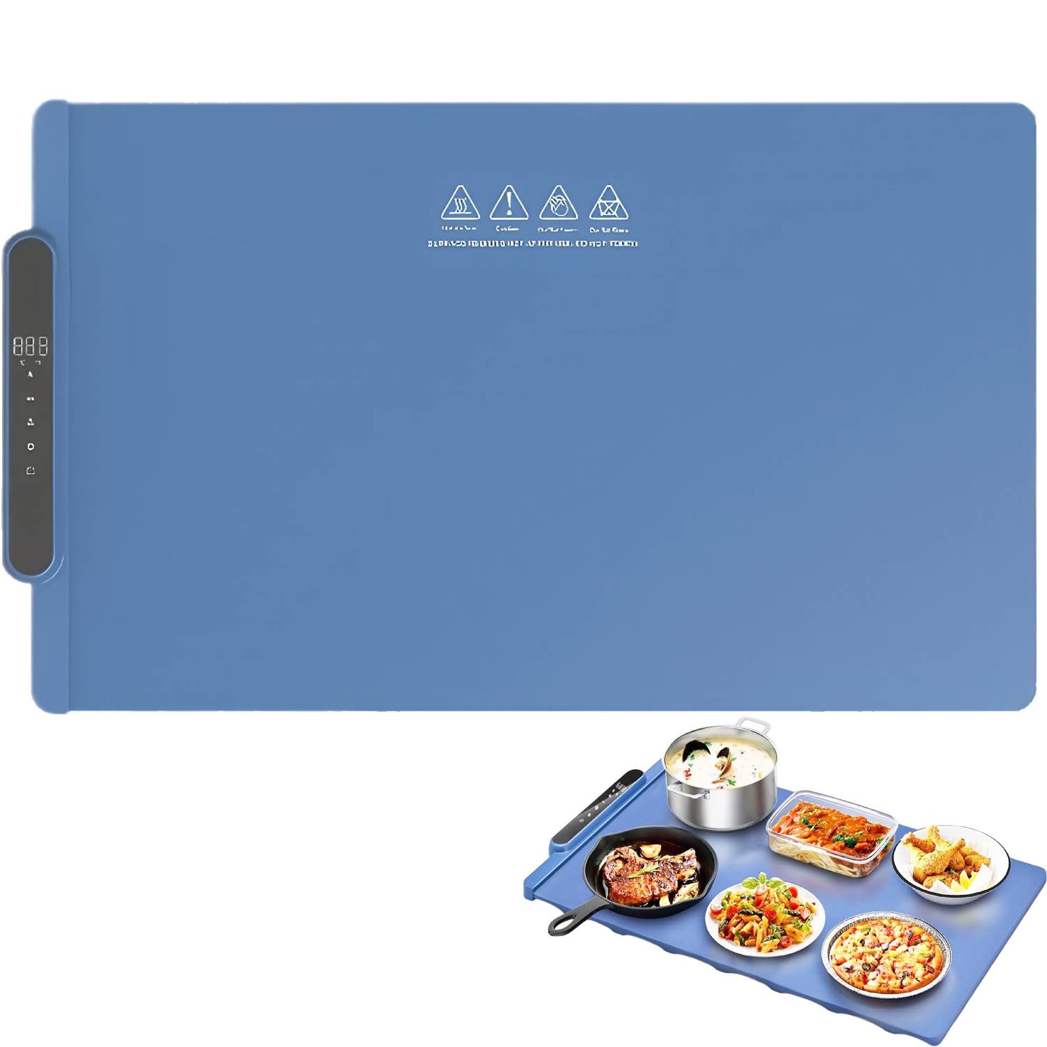 Smart Heating Silicone Place Mat 6