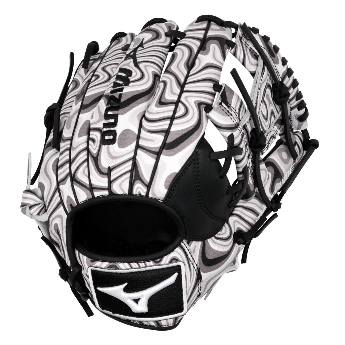 GMVP-40MP MVP Prime M-Print, Infield Baseball Glove, 11.5", Deep 3 N Web, Oil Slick Pattern, BioSof 2