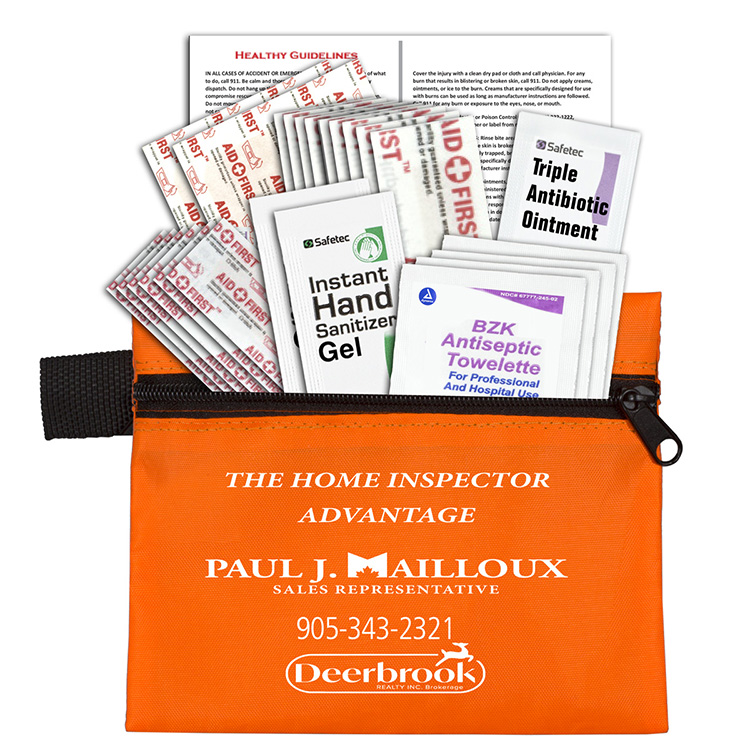 "Altair" 26 Piece First Aid Kit in Zipper Pouch 9